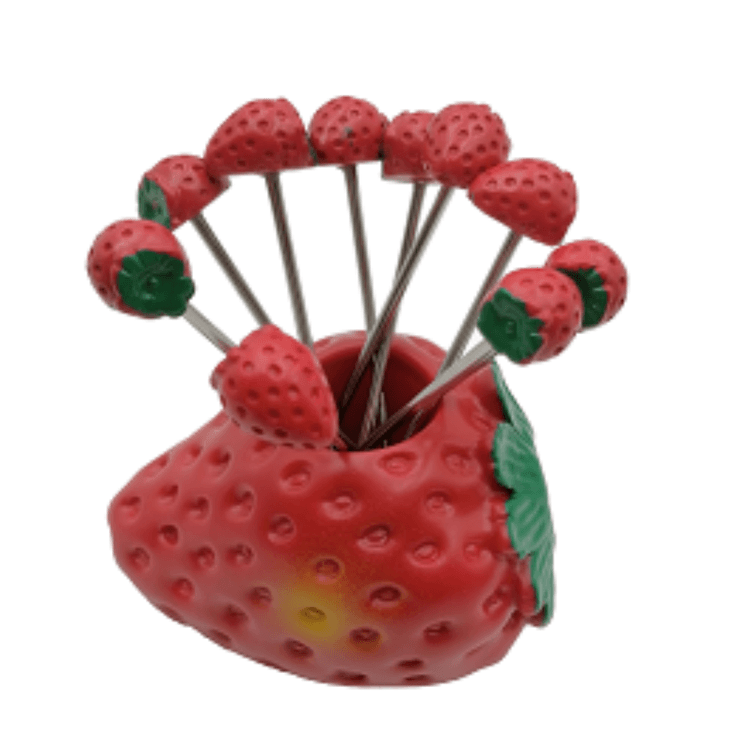 Petisqueira Em Inox Morango - Tuut